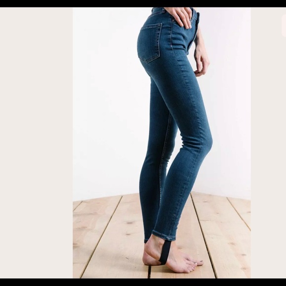Free people Stretch Skinny jeans 199$ size 27 - Picture 4 of 8